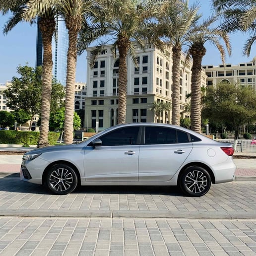 MG5 plus (Silver), 2025 for rent in Sharjah