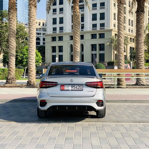 MG5 plus (Silver), 2025 for rent in Sharjah