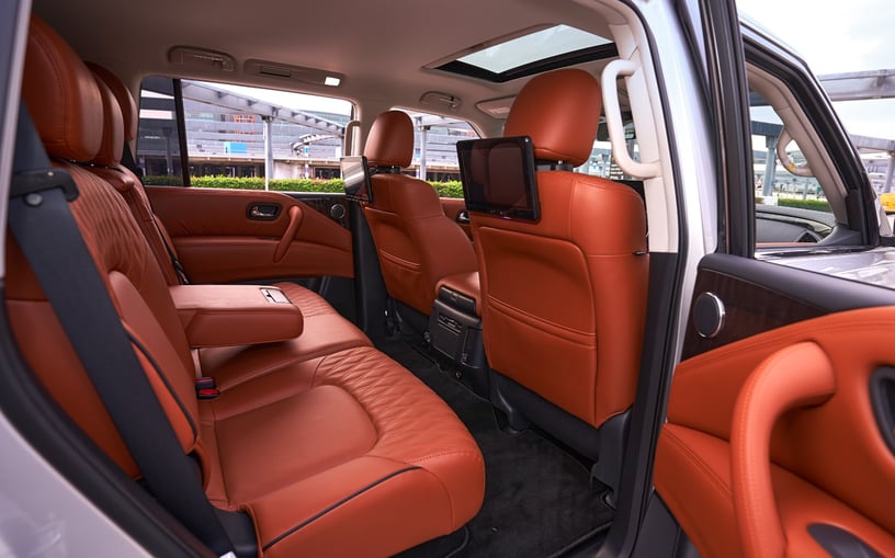 Nissan Patrol Platinum V6 (Silver), 2024 for rent in Sharjah