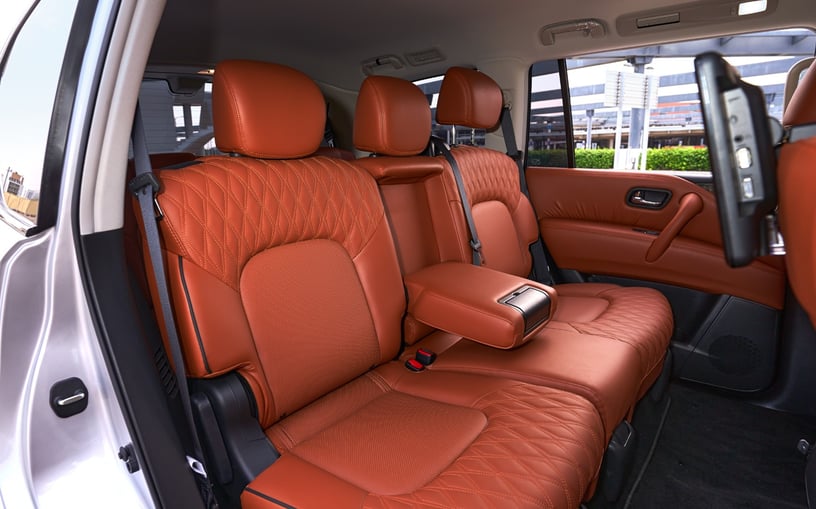 Nissan Patrol Platinum V6 (Silver), 2024 for rent in Sharjah