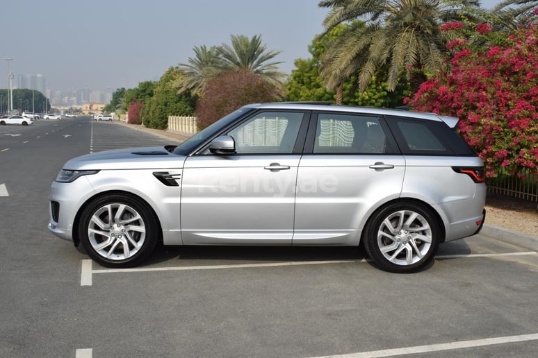Range Rover Sport (Silver), 2019 for rent in Dubai