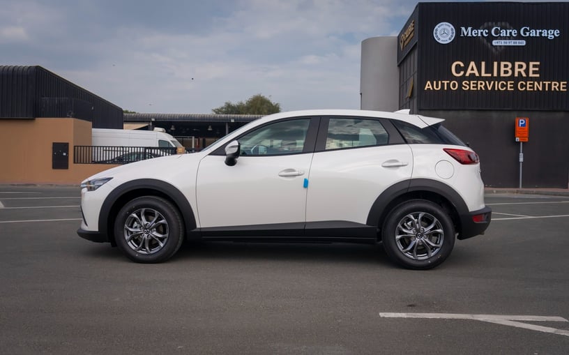 Mazda CX3 (White), 2024 for rent in Dubai