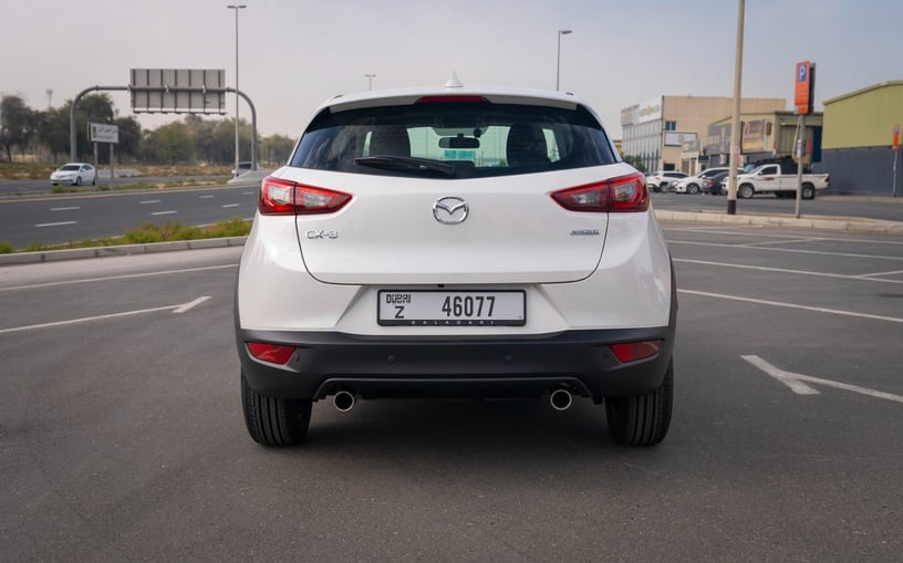 Mazda CX3 (White), 2024 for rent in Dubai