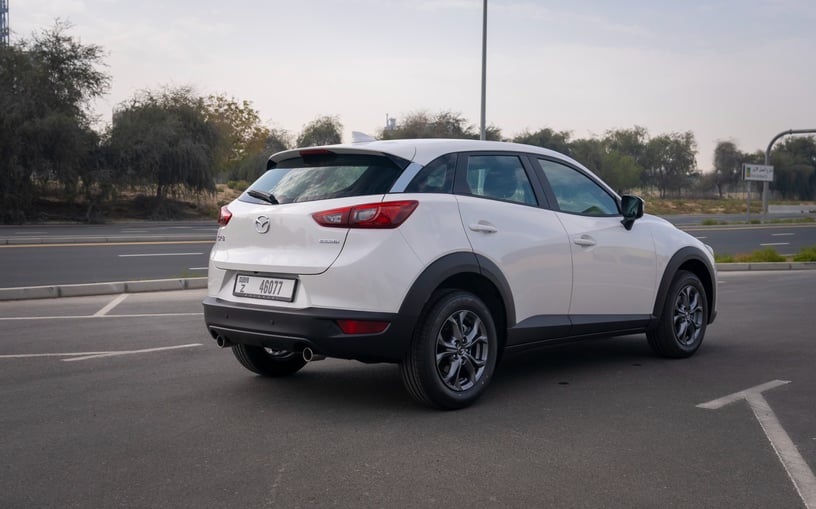 Mazda CX3 (White), 2024 for rent in Dubai