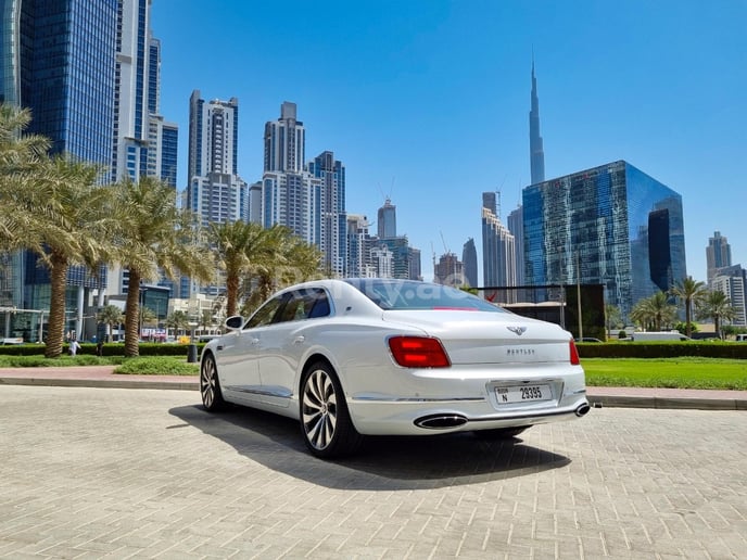 Bentley Flying Spur (White Gray), 2022 for rent in Dubai
