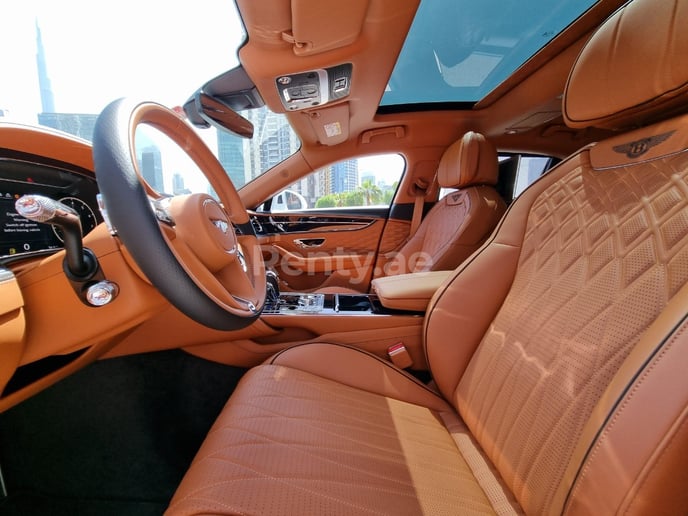 Bentley Flying Spur (White Gray), 2022 for rent in Dubai