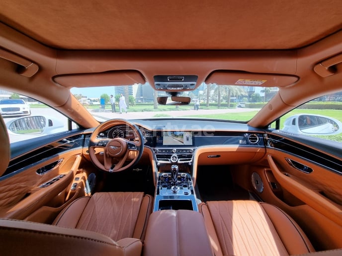 Bentley Flying Spur (White Gray), 2022 for rent in Dubai