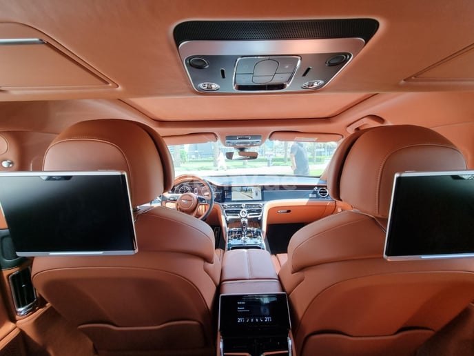 Bentley Flying Spur (White Gray), 2022 for rent in Dubai