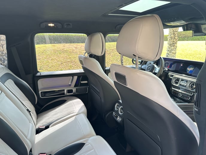 Mercedes G63 AMG (White Gray), 2022 for rent in Dubai