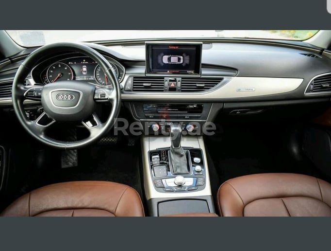 Dubai'de kiralık Audi A6 (Beyaz), 2018