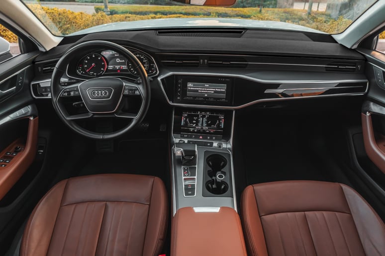 Audi A6 (White), 2022 for rent in Abu Dhabi