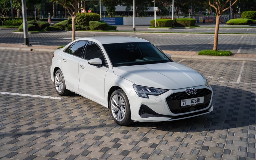Audi A3 (Wei&szlig;), 2025 - Leasingangebote in Abu Dhabi