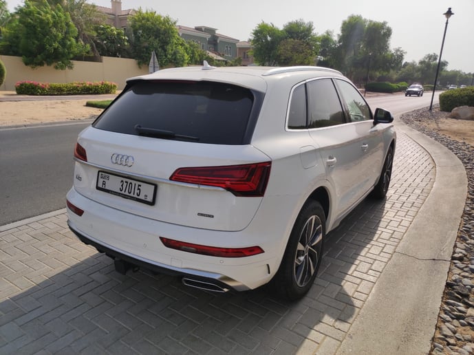 Audi Q5 (White), 2022 for rent in Dubai