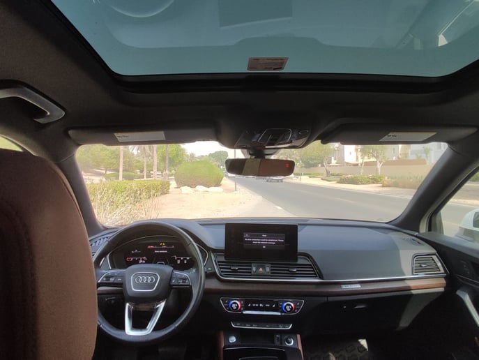 Audi Q5 (White), 2022 for rent in Dubai