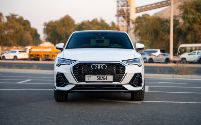 Audi Q3 Sportback (White), 2025 - leasing offers in Dubai