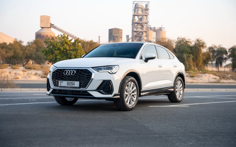 Audi Q3 Sportback (White), 2025 - leasing offers in Dubai