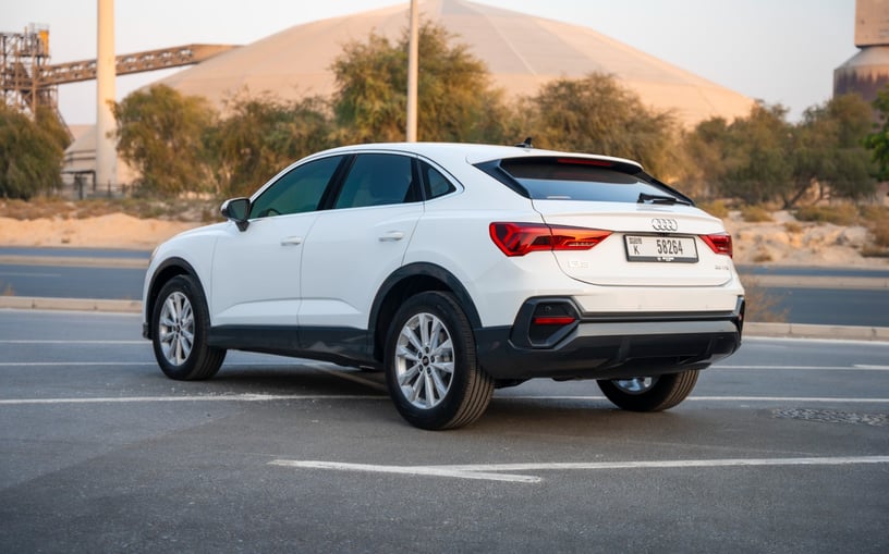 Audi Q3 Sportback (White), 2025 - leasing offers in Dubai
