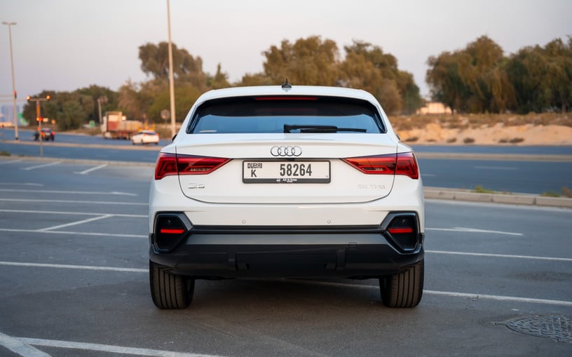 Audi Q3 Sportback (White), 2025 - leasing offers in Dubai