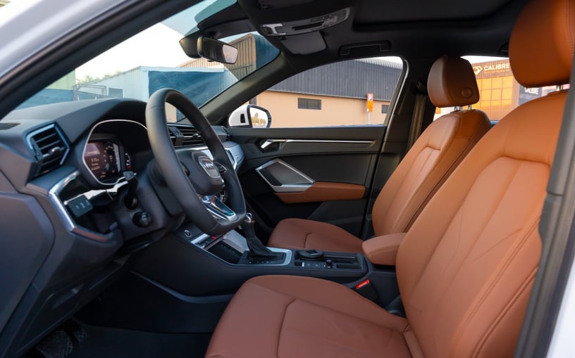 Audi Q3 Sportback (White), 2025 - leasing offers in Dubai