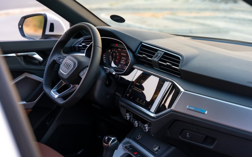Audi Q3 Sportback (White), 2025 - leasing offers in Dubai