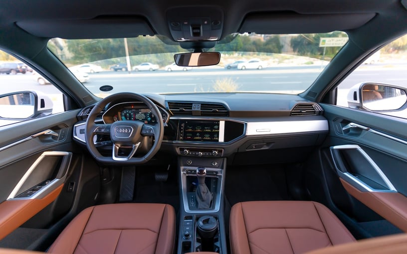 Audi Q3 Sportback (White), 2025 - leasing offers in Dubai