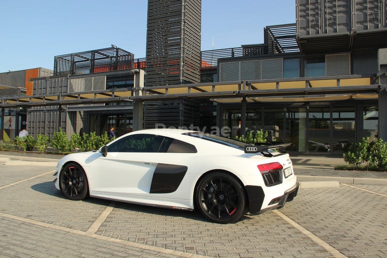 إيجار أودي R8 V10 Plus Limited (أبيض), 2019 في دبي