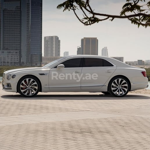 Bentley Flying Spur (White), 2022 for rent in Dubai