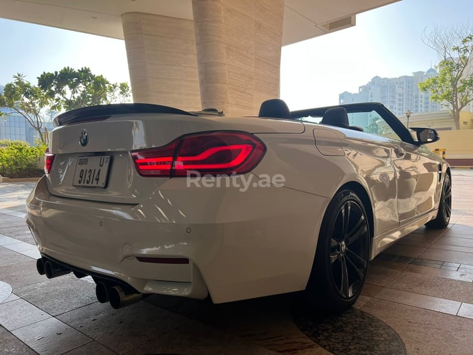 BMW 4 Series (Wit), 2018 te huur in Dubai