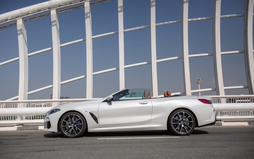 BMW 840i cabrio (Bianca), 2021 in affitto a Abu Dhabi