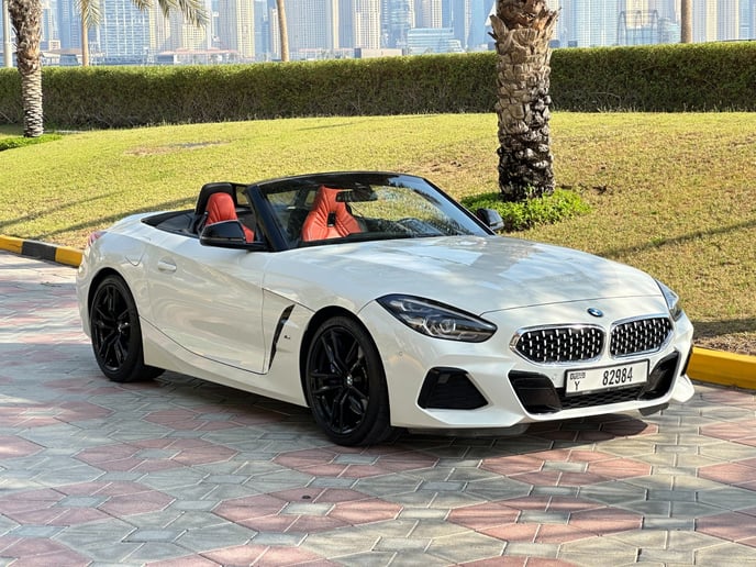 BMW Z4 (White), 2022 for rent in Dubai