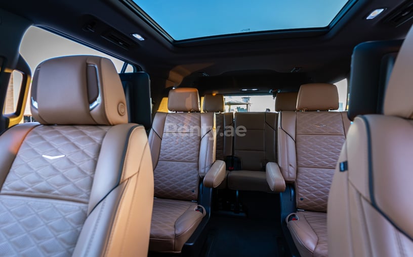 Cadillac Escalade (White), 2021 for rent in Abu Dhabi