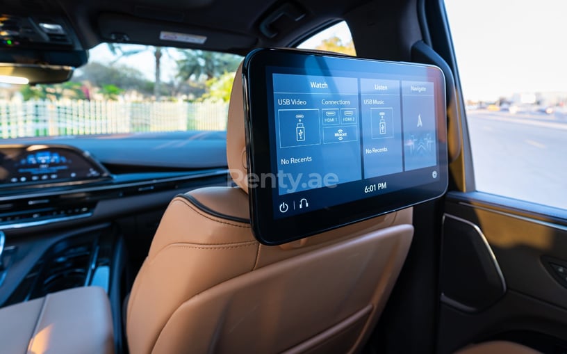 Cadillac Escalade (White), 2021 for rent in Abu Dhabi