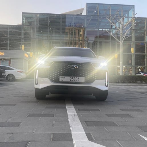 Chery Tiggo 4 (Wei&szlig;), 2025  zur Miete in Abu Dhabi