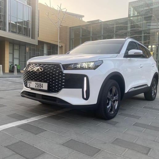 Chery Tiggo 4 (Wei&szlig;), 2025  zur Miete in Abu Dhabi