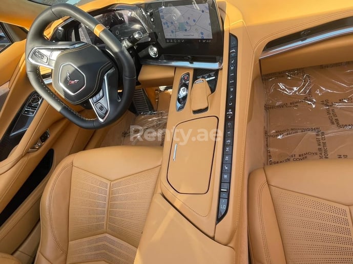 Chevrolet Corvette Stingray (White), 2020 for rent in Dubai