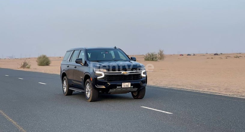 Chevrolet Tahoe (Черный), 2021 для аренды в Дубай