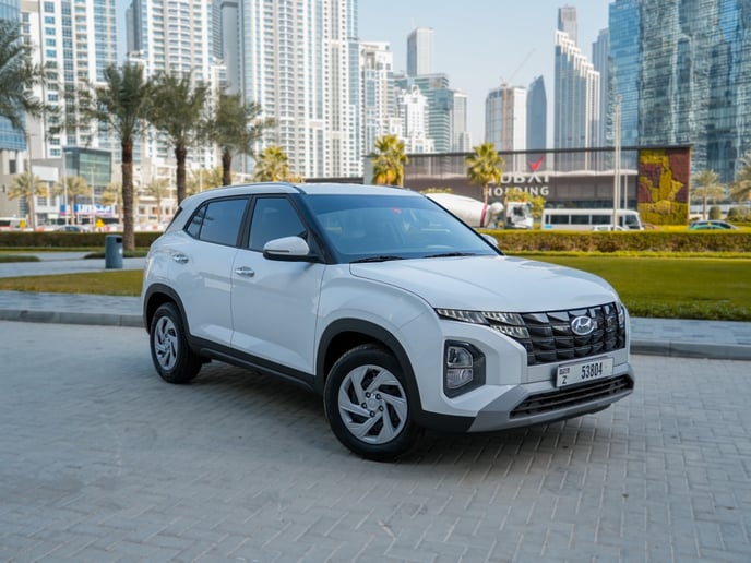Hyundai Creta (Белый), 2023 для аренды в Шарджа