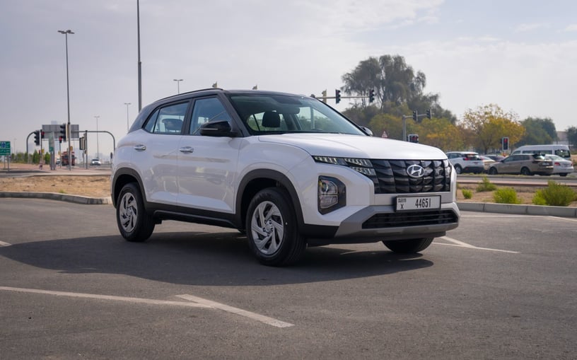 Hyundai Creta (White), 2024 - leasing offers in Abu Dhabi