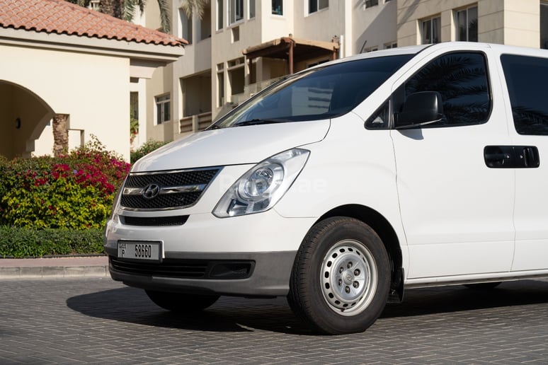 Hyundai H1 (White), 2016 for rent in Dubai