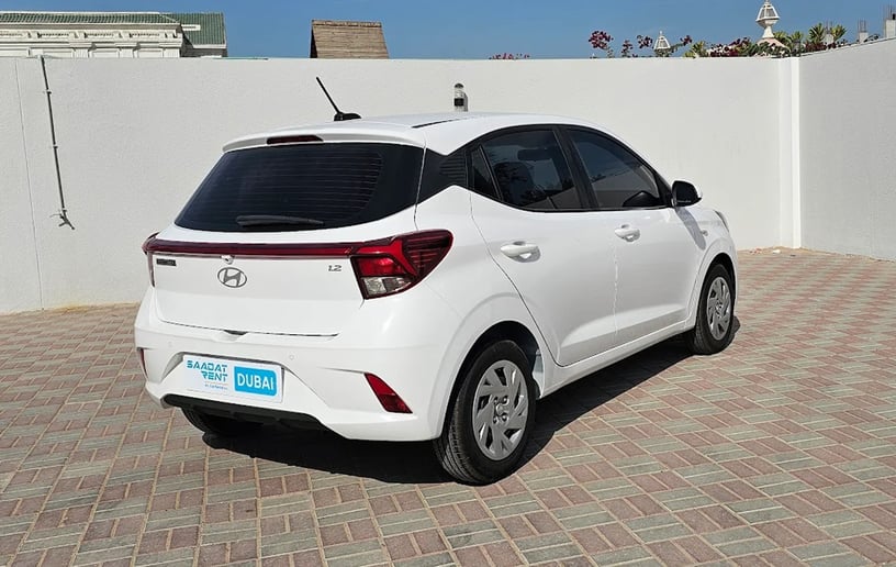 Hyundai i10 (White), 2025 for rent in Ras Al Khaimah