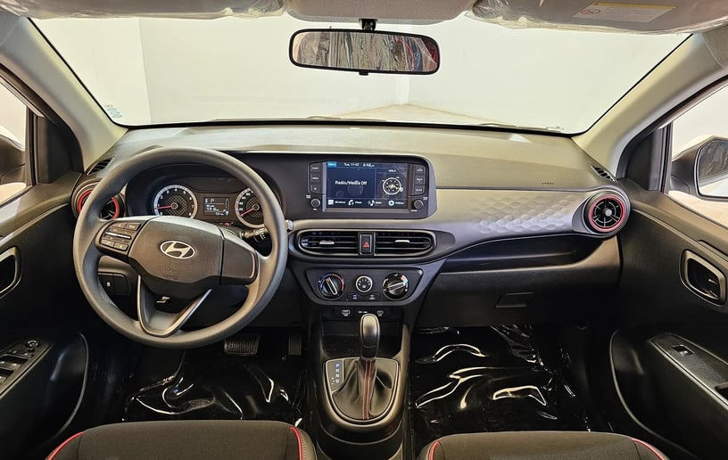 Hyundai i10 (White), 2025 for rent in Ras Al Khaimah