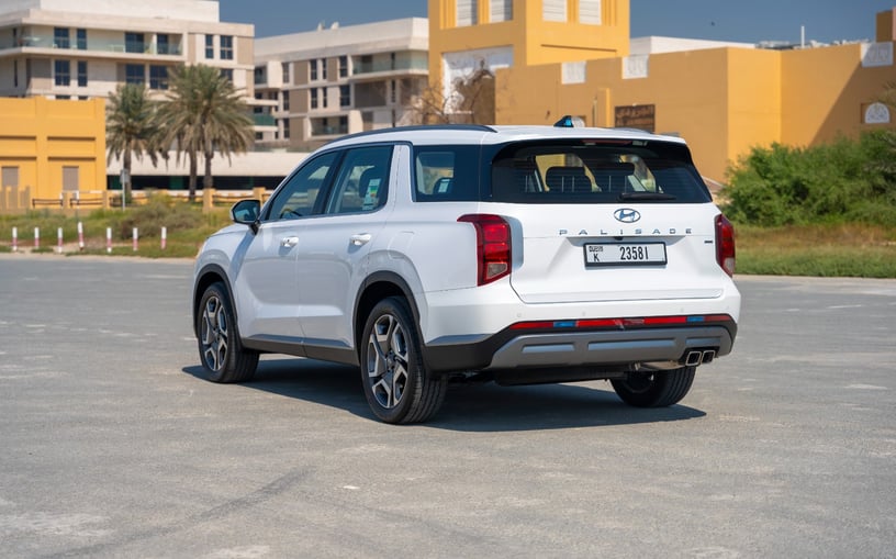Hyundai Palisade (White), 2025 for rent in Abu Dhabi