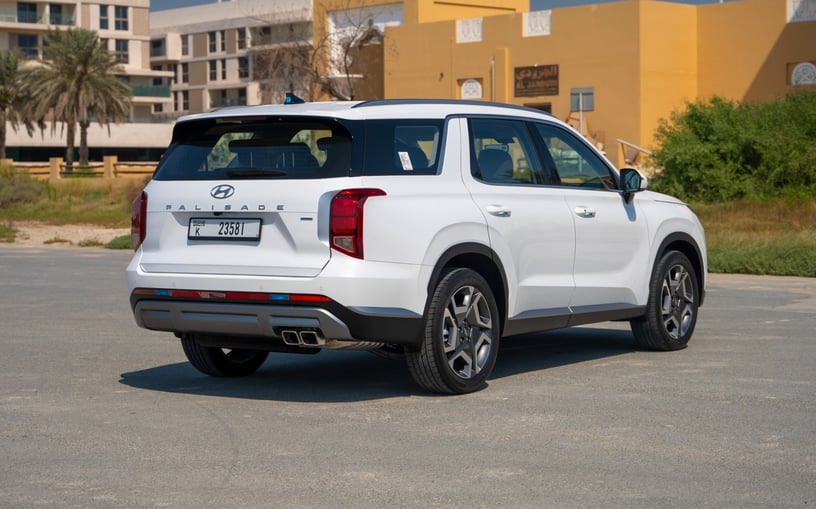 Hyundai Palisade (White), 2025 for rent in Abu Dhabi