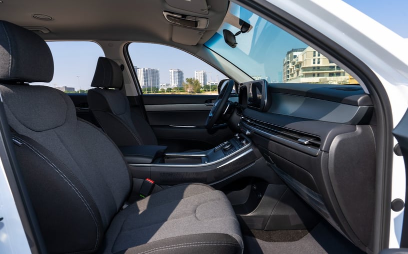 Hyundai Palisade (White), 2025 for rent in Abu Dhabi