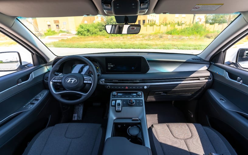 Hyundai Palisade (White), 2025 for rent in Abu Dhabi