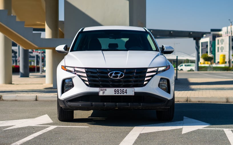 Hyundai Tucson (White), 2022 for rent in Dubai