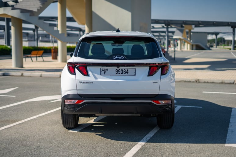 Hyundai Tucson (White), 2022 for rent in Dubai