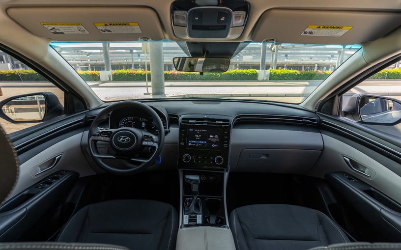 Hyundai Tucson (White), 2022 for rent in Dubai