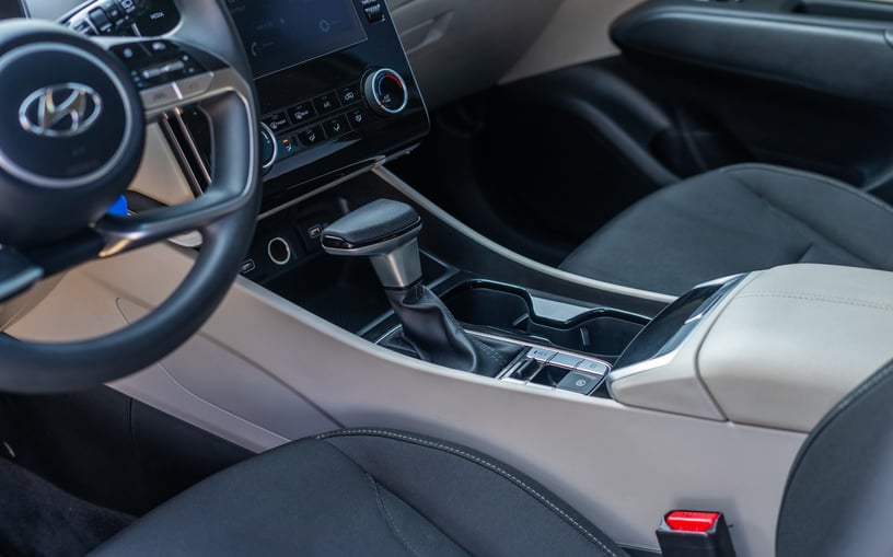 Hyundai Tucson (White), 2022 for rent in Dubai