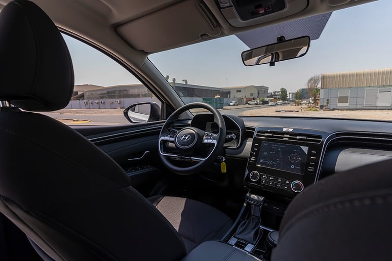 Hyundai Tucson (Wei&szlig;), 2024  zur Miete in Ras Al Khaimah